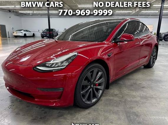 TESLA MODEL 3 2019 5YJ3E1EB3KF231283 image